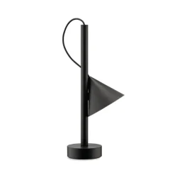 Alessi Tsumiki bärbar bordslampa, svart