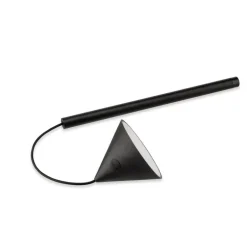 Alessi Tsumiki bärbar bordslampa, svart