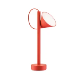 Alessi Tsumiki bärbar lampa, rödorange