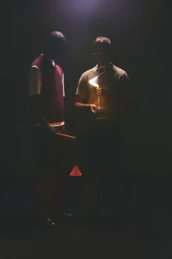 Alessi Tsumiki bärbar lampa, vit