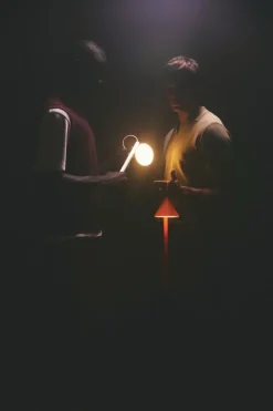 Alessi Tsumiki bärbar lampa, vit