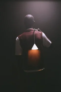 Alessi Tsumiki bärbar lampa, vit