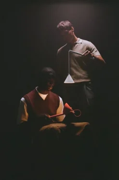 Alessi Tsumiki bärbar lampa, vit