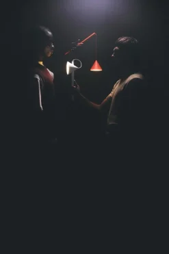 Alessi Tsumiki bärbar lampa, vit