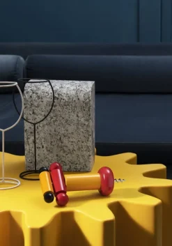 Alessi Twergi ES17 korkskruv, gul - röd - svart