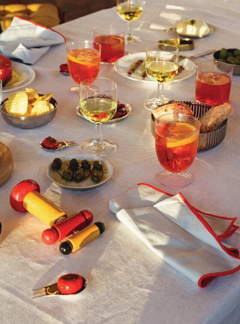 Alessi Twergi ES17 korkskruv, gul - röd - svart