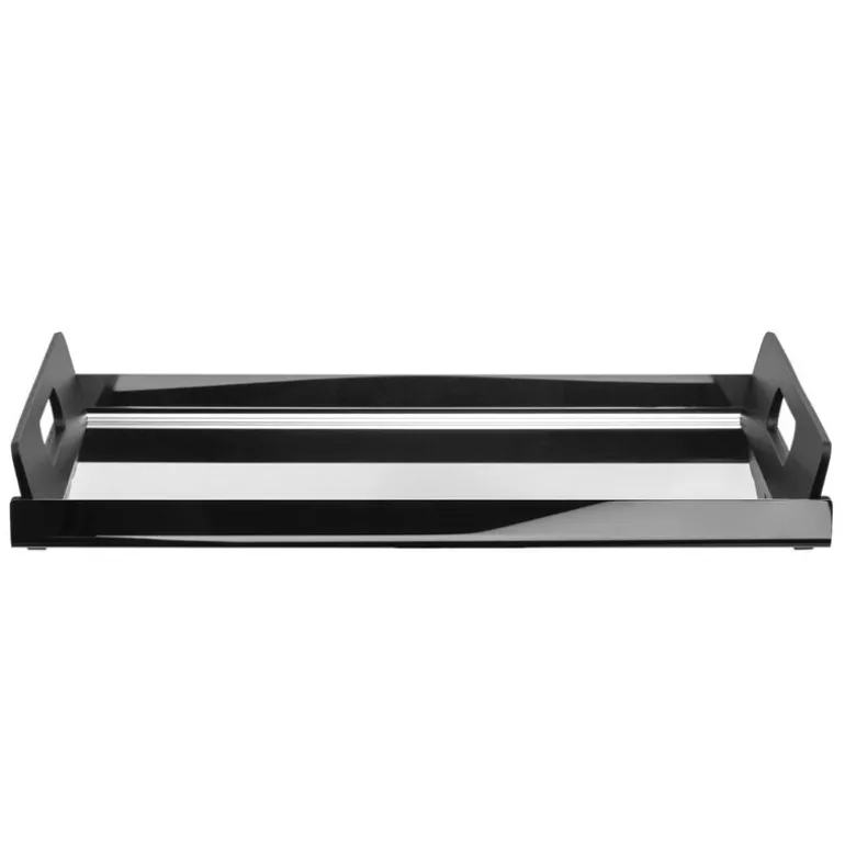 Alessi Vassily bricka, rostfritt stål - svart