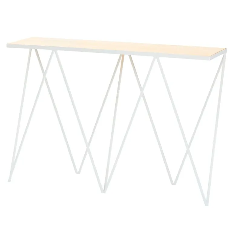 &New Giraffe konsolbord, papper vit