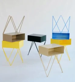 &New Robot sidobord, vit