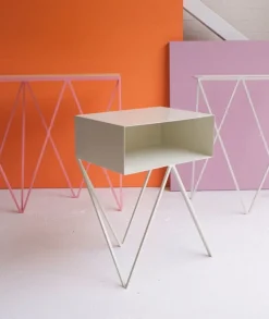 &New Robot sidobord, vit