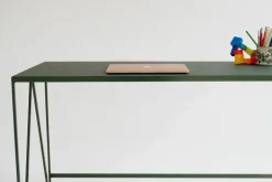 &New Studiebord, linoleum, djupgrön