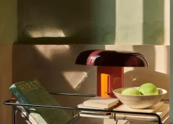 &Tradition Alima NDS1 vagn, krom - lackad ek