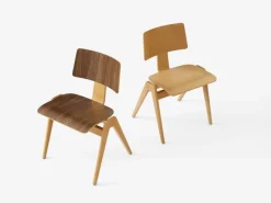 &Tradition Daystak RD1, stol, bok - valnöt