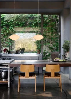 &Tradition Daystak RD1, stol, bok - valnöt