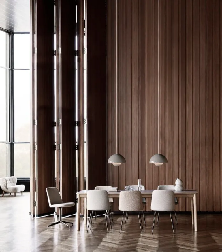 &Tradition Flowerpot VP7 pendellampa, grå beige