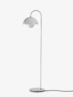 &Tradition Flowerpot VP12, golvlampa, krom