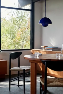 &Tradition Flowerpot VP1 pendellampa, koboltblå