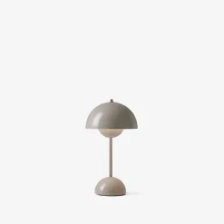 &Tradition Flowerpot VP9 bärbar bordslampa, grey beige