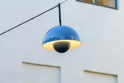 &Tradition Flowerpot VP7 pendellampa, badblå