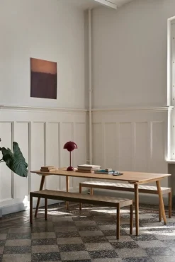 &Tradition Flowerpot VP3 bordslampa, mörklila