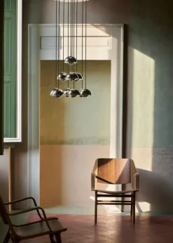 &Tradition Flowerpot VP10 pendellampa, förkromad