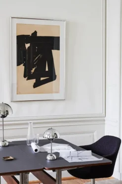 &Tradition Flowerpot VP3 bordslampa, förkromad