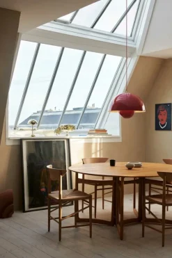 &Tradition Flowerpot VP2 pendellampa, cinnoberröd