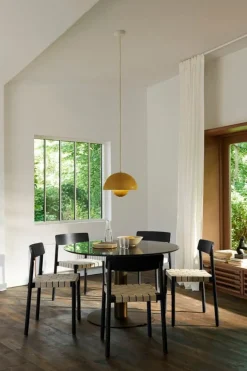 &Tradition Flowerpot VP7 pendellampa, senapsfärgad