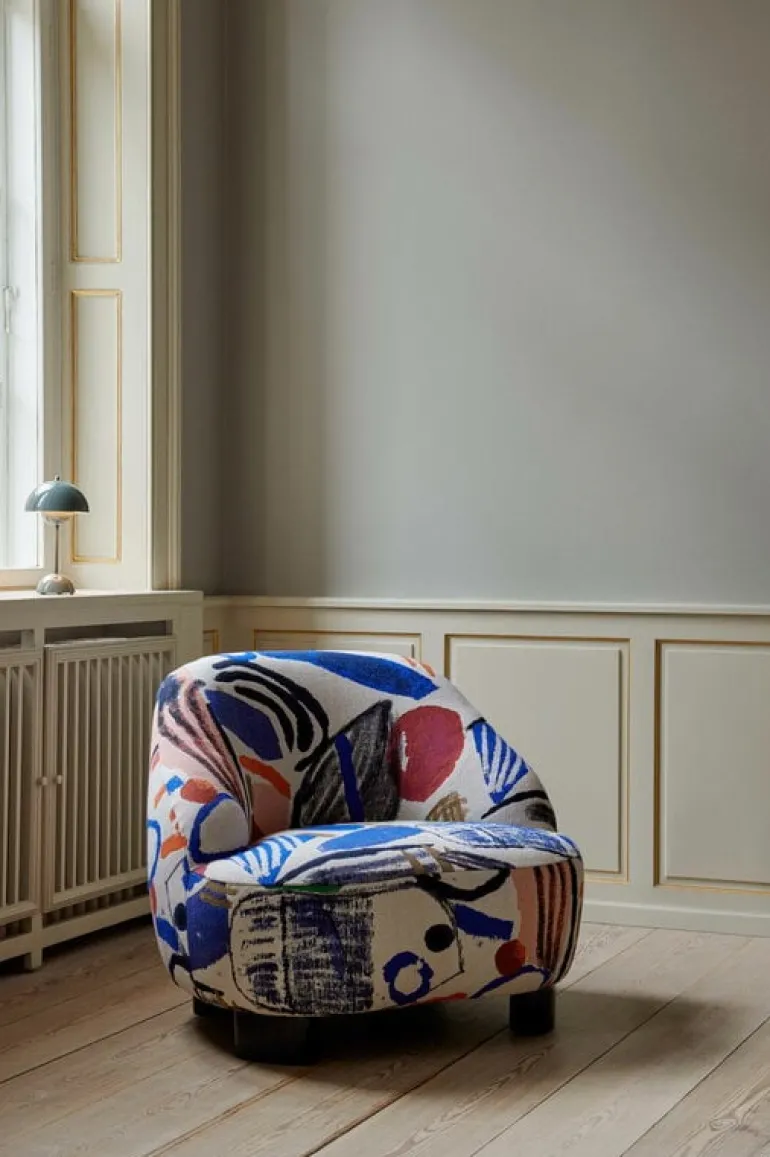 &Tradition Flowerpot VP9 bärbar bordslampa, stenblå