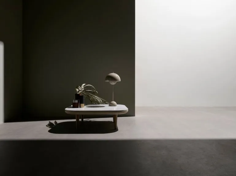 &Tradition Flowerpot VP3 bordslampa, gråbeige