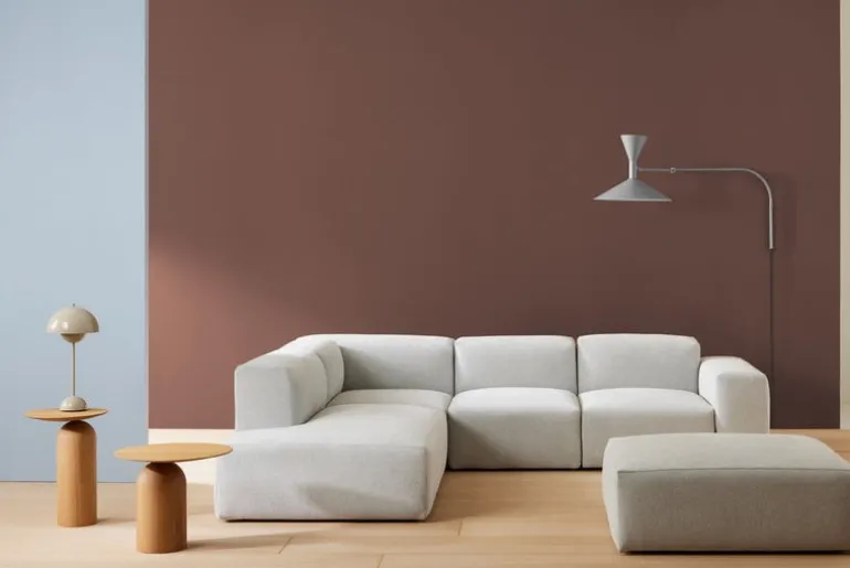 &Tradition Flowerpot VP3 bordslampa, gråbeige