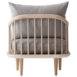 &Tradition Fly SC10 fåtölj, vitoljad ek - Hot Madison 094