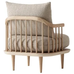 &Tradition Fly SC10 fåtölj, vitoljad ek - Hot Madison 094