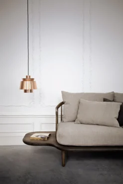 &Tradition Fly SC3 soffa med sidobord, rökt ek - Hot Madison 093