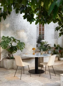 &Tradition In Between SK19 bord, svart - vit marmor