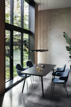 &Tradition In Between SK5 bord, 90 x 200 cm, svart ek