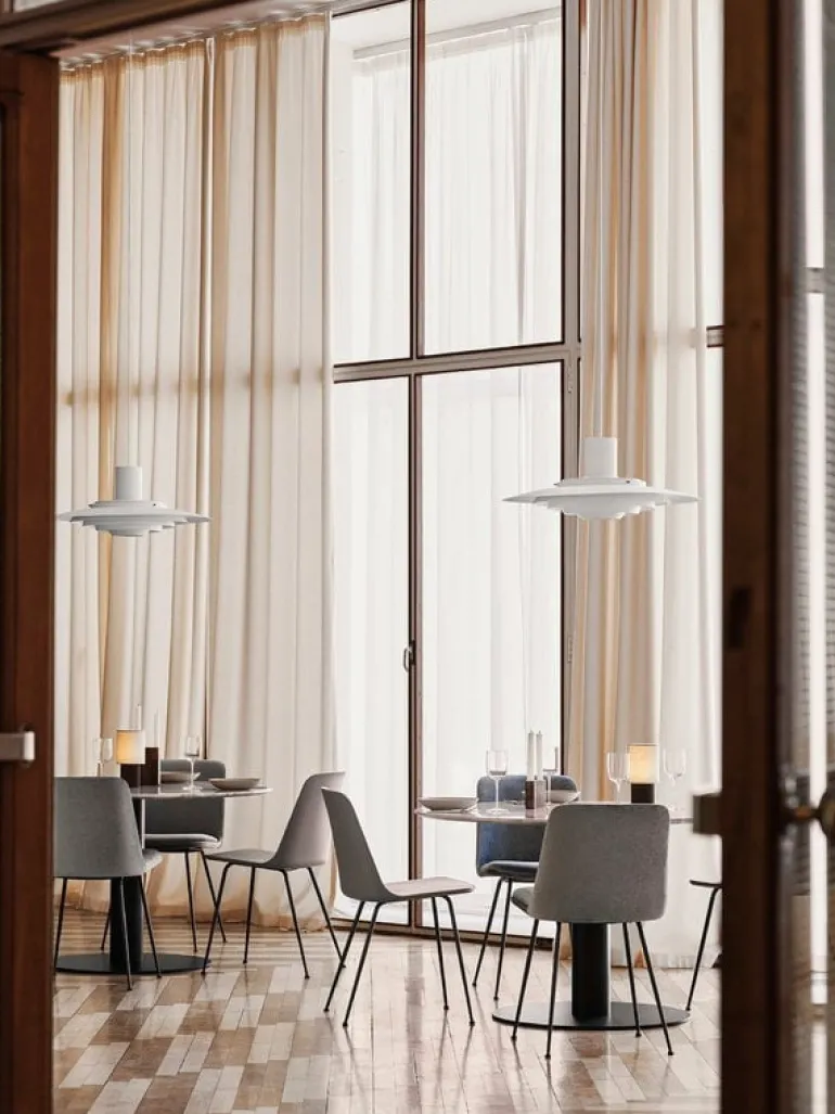 &Tradition In Between SK18 bord, brons - vit marmor