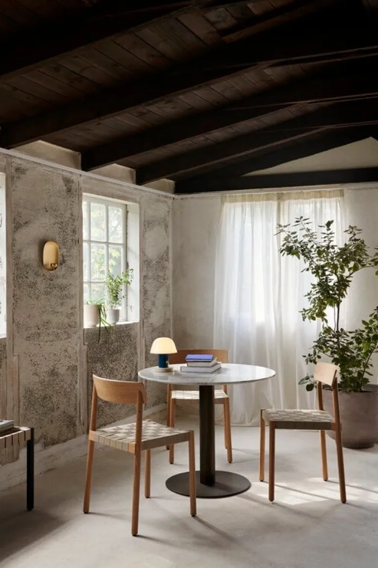 &Tradition In Between SK18 bord, brons - vit marmor