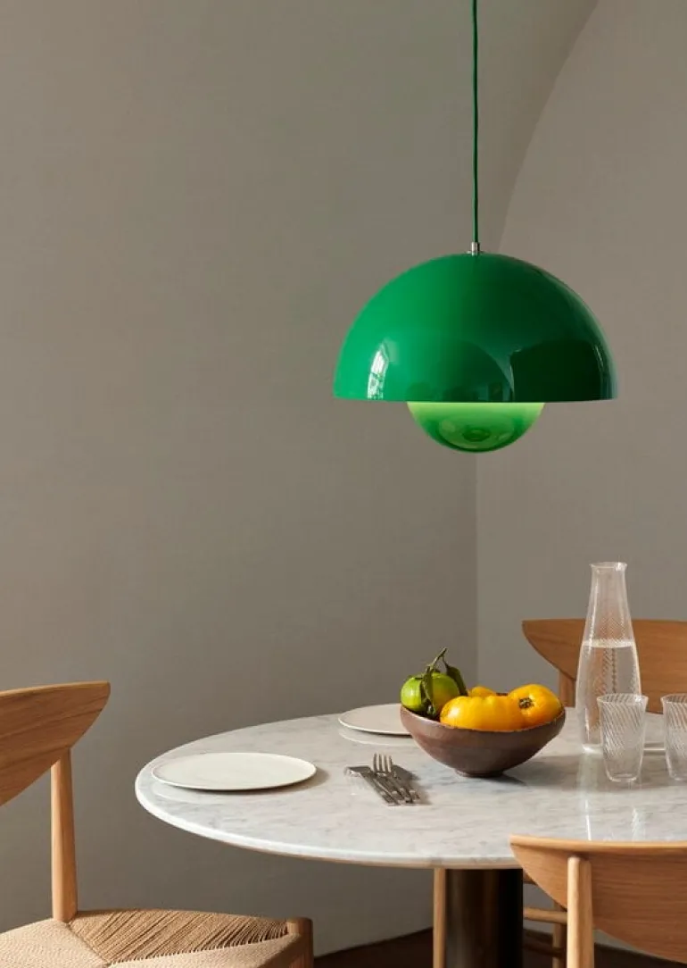 &Tradition In Between SK18 bord, brons - vit marmor