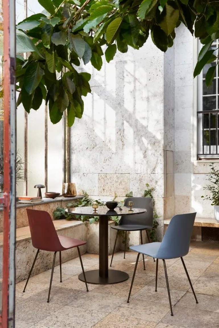 &Tradition In Between SK18 bord, brons - svart marmor