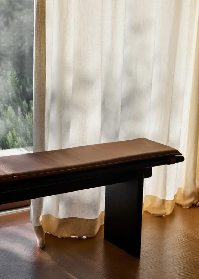 &Tradition Ita OS5 sittdyna, 170 x 30 cm, Noble cognac-läder