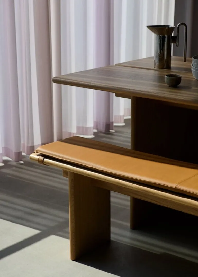 &Tradition Ita OS5 sittdyna, 170 x 30 cm, Noble cognac-läder