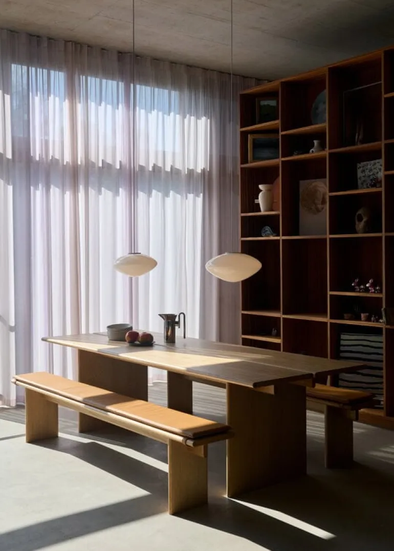 &Tradition Ita OS5 sittdyna, 170 x 30 cm, Noble cognac-läder