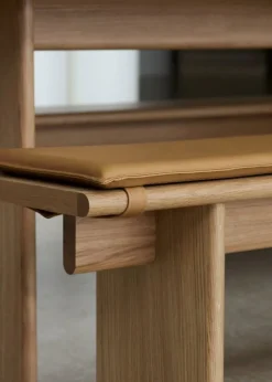 &Tradition Ita OS6 sittdyna, 230 x 30 cm, Noble cognac-läder