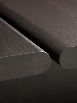 &Tradition Ita OS4 soffbord, 110 x 110 cm, mörk betsad ek