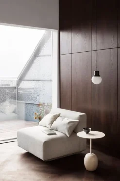 &Tradition Lato LN8 soffbord, vit - cream diva-marmor