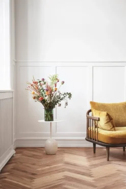 &Tradition Lato LN8 soffbord, vit - cream diva-marmor