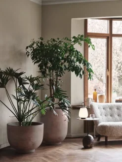 &Tradition Lato LN8 soffbord, svart - emperador-marmor