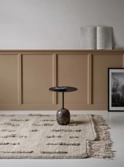 &Tradition Lato LN8 soffbord, svart - emperador-marmor