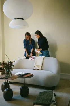 &Tradition Lato LN8 soffbord, svart - emperador-marmor